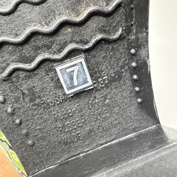 Nomad Women's Yippy Western Rain Boot Size 7 Waterproof Floral Paisley Pull‎ On - Picture 6 of 10